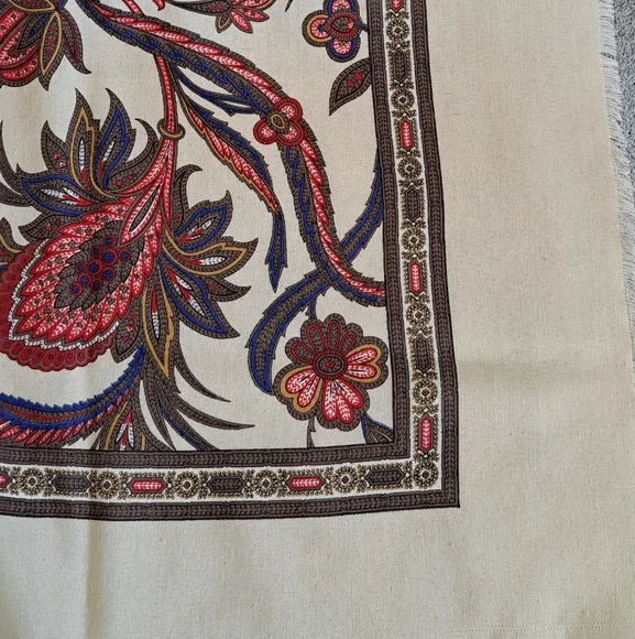 Floral Patterned Scarf - Picture 2 of 2